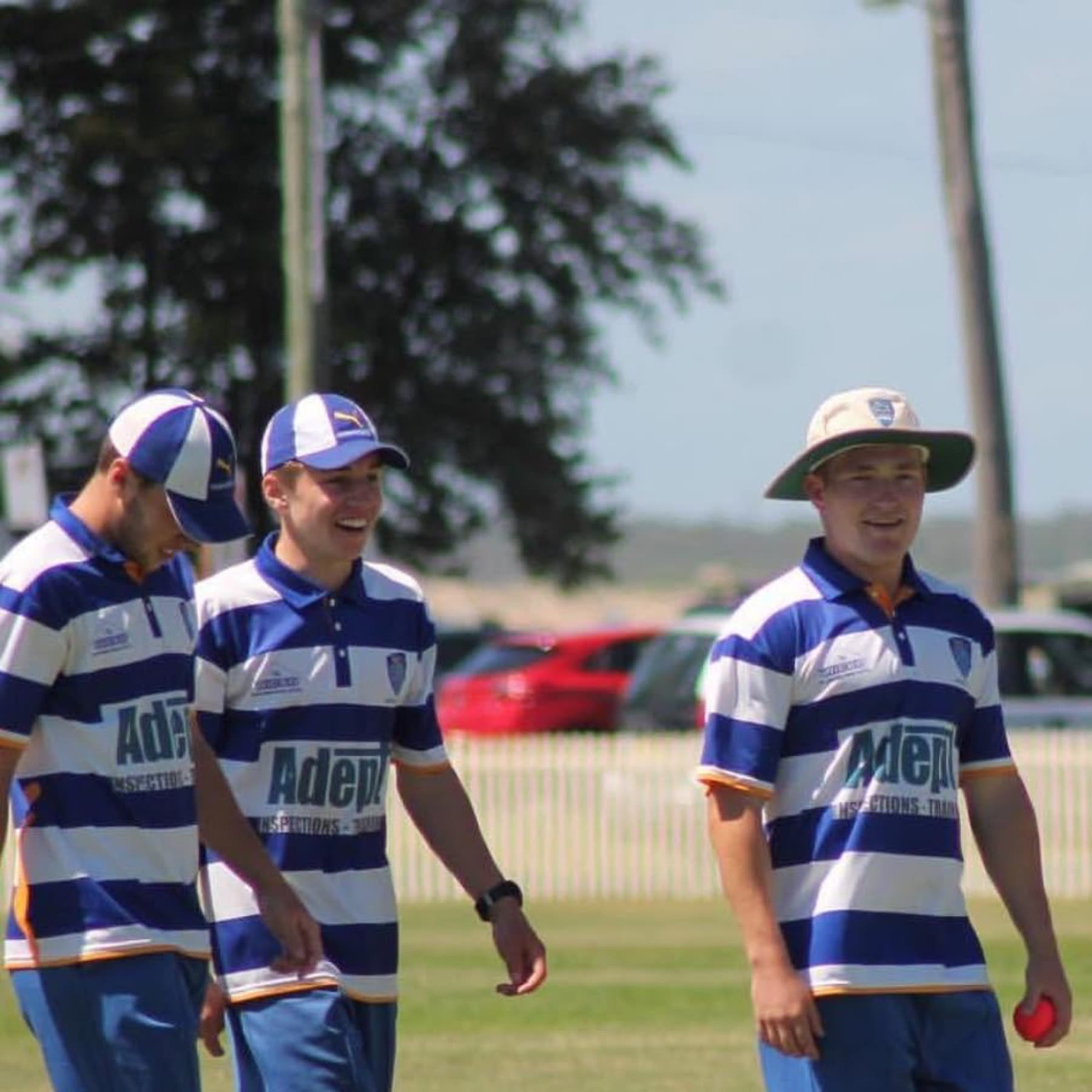 Players walk off together after a pre-season session