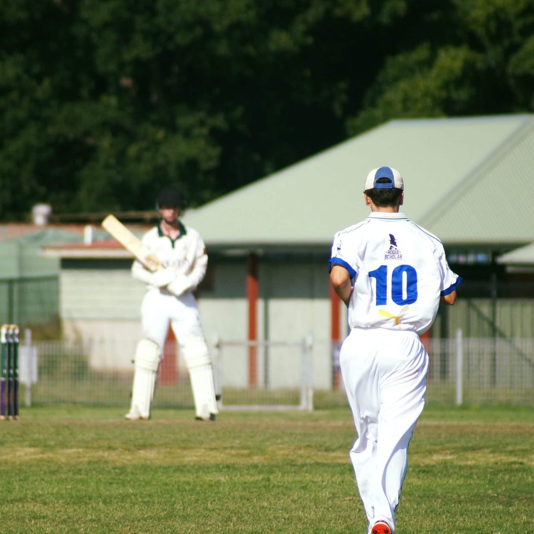 Batters running between the wickets